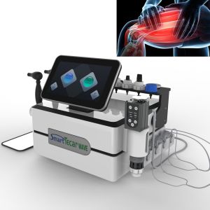 Portable 448K Tecar Therapy Machine Shockwave Therapy Equipment