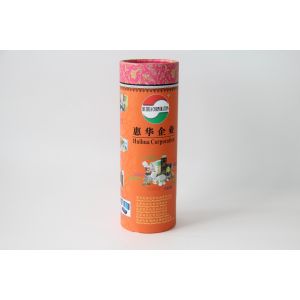 Cylinder Cardboard Paper Cans Packaging with Custom Logo Printing