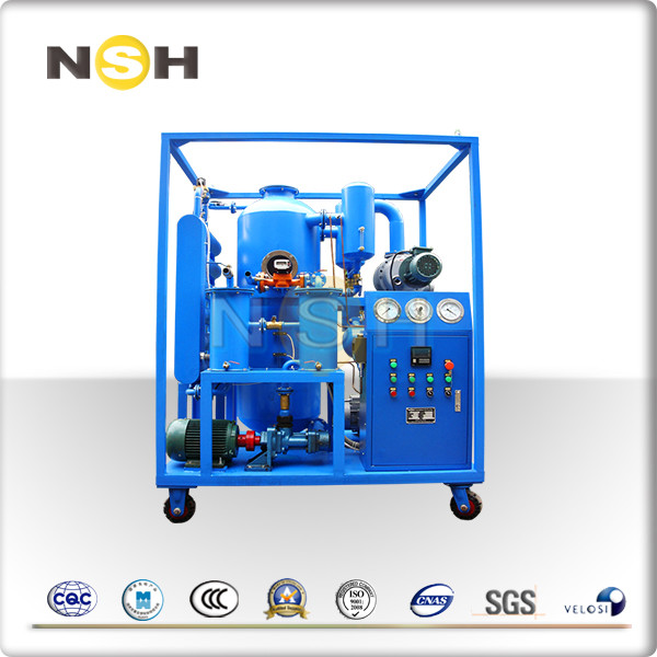 Buy High Vacuum Transformer Oil Purifier Dehydration With Roots Fixing Type With Four Wheels at wholesale prices
