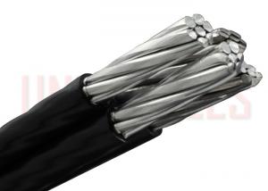 Quality AS NZS 3560.1 Ribs Aerial Bunched Cable , Australia Standard Aluminum Conductor Cable for sale