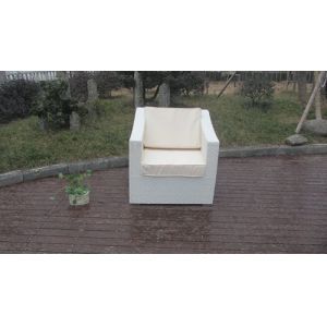 4pcs PE rattan pool furntiure