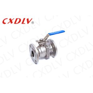 Carbon Steel Flanged Ball Valve Duty with CF8 Ball Material