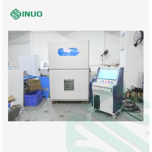 SAE J2464 Lithium Battery Crush and Nail Penetration Test Chamber