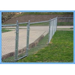 Security Galvanized Chain Link Fence 3 Foot Diamond Wire Netting