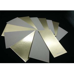 Environment Grade A Laminated Paperboard Gold Paper Grey Back For Cake Bakery