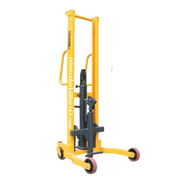 55 Gallon Drum Lifter Trolley , Manual Drum Stacker With 1460MM Lifting Height
