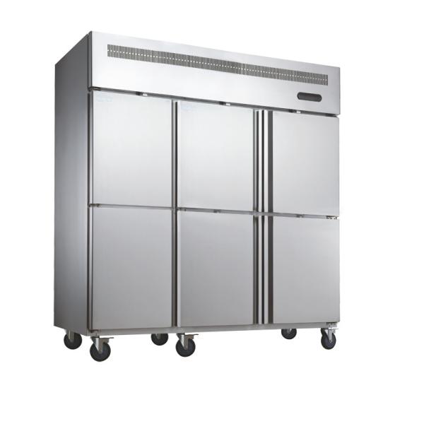 Buy 4 Doors Commercial Upright Freezer With Stainless Steel For Chicken at wholesale prices
