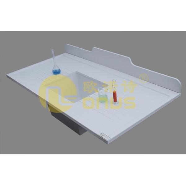 Buy White epoxy undermount sink epoxy resin chemical resistance in hospital at wholesale prices