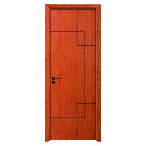 Insect Prevention Affordable WPC Hollow Door For Interior 100% WPC Door Frame