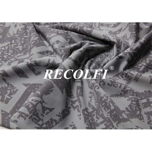 Chlorine Proof Spandex Nylon Repreve Swimwear Fabric Anti UV Swimming Clothing Tahiti