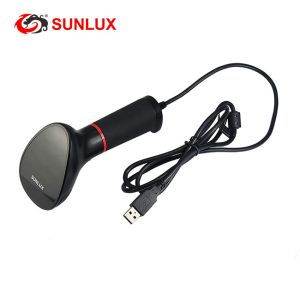 Rugged Black 2D QR Aztec Code Barcode Scanner