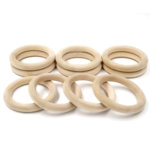 Bracelet DIY 55mm Wooden Teething Toy Beech Wood Teething Rings