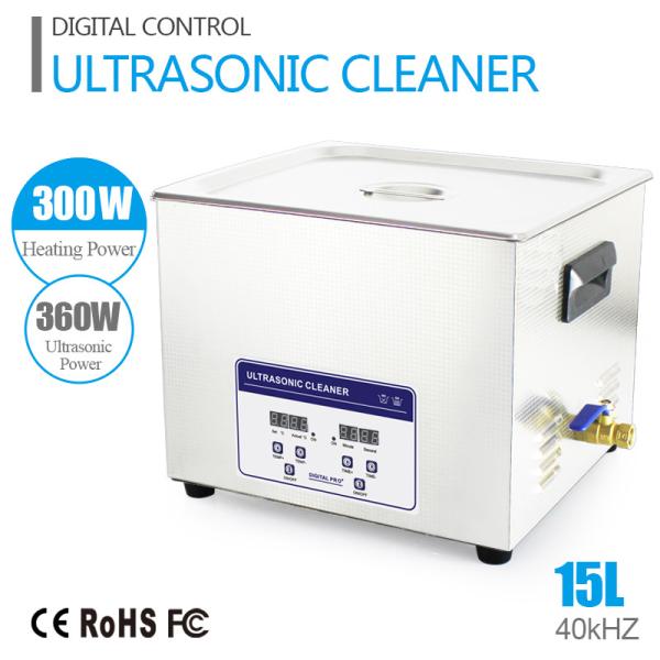 360w Electronics Industrial Digital Ultrasonic Cleaner Machinery For Hardware