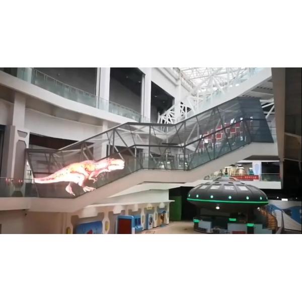 Buy 90 Degree IP45 1500 Nits P7.8mm Transparent LED Screen at wholesale prices