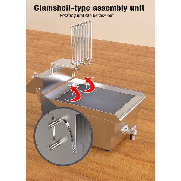 13L Capacity Industrial Deep Fryer For Potato Chips And Chicken Frying