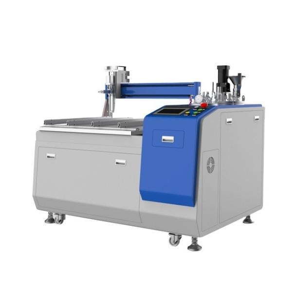 Professional 2 Part Adhesive Dispenser for Epoxy Glue in Working Area 200x200x10