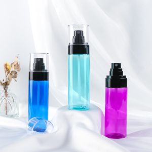 Customizable Plastic Spray Bottle with Multiple Colors Frosted Finish and Pearl