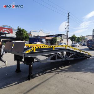 20000kg Power Ramp Dock Leveler 10m Unloading Loading Yard Ramp