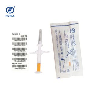 RFID Temperature Chip For Animals – ISO11784/85 Certified Syringe Tag