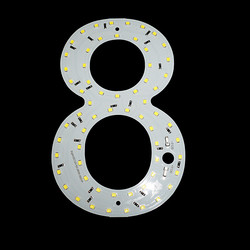 Quality Wooden Night Lights Name Personalized 26 PCB LED Module For Couples Baby Bedro for sale