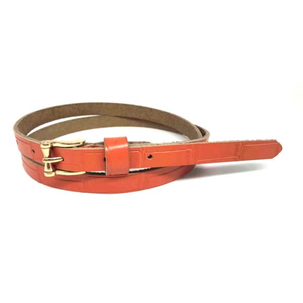 Buy Custom ODM Width 1.5cm Ladies Skinny Belts at wholesale prices
