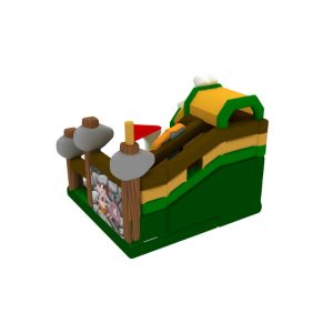 Inflatable Fun City PVC Primitive Man Style And Dinosaurs For Outdoor Or Indoor