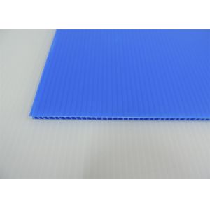 Blue 4x8 Corrugated Plastic Sheets 500gsm Waterproof