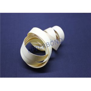 Smooth Surface Garniture Tape / High Wear Resistance Kevlar Fabric Tape