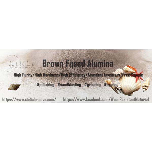Ceramic Media Brown Fused Alumina Polishing Metal Brown Alumina Powder Brown Aluminum Oxide Powder for Sandblasting Alumina
