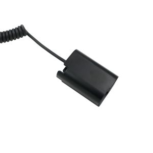 Alvin’s Cables DMW-DCC17 DMW-BLK22 Dummy Battery to D-tap Power Adapter Coiled
