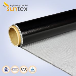 Silicone Coated Fiberglass Fabric Flexible Thermal Fireproof Material flexible