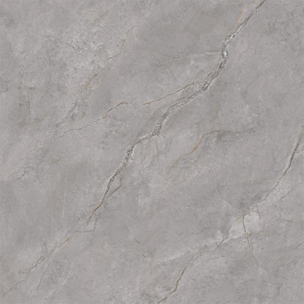 Gray Polished Sintered Stone Slab 1200x1200mm Indoor Floor