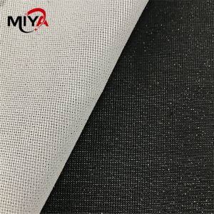 China White 100 Percent Polyester 40gsm Tricot Fusible Interlining on sale