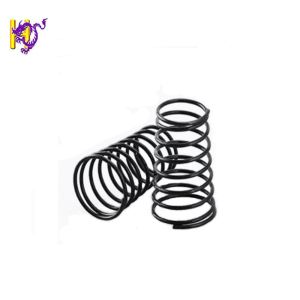 China Small Semicircle Conical Stainless Steel Compression Spring With Black Galvanized on sale