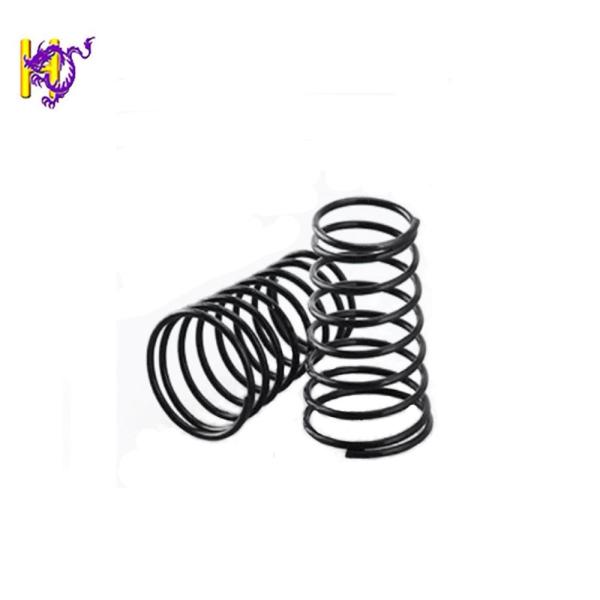 Small Semicircle Conical Stainless Steel Compression Spring With Black