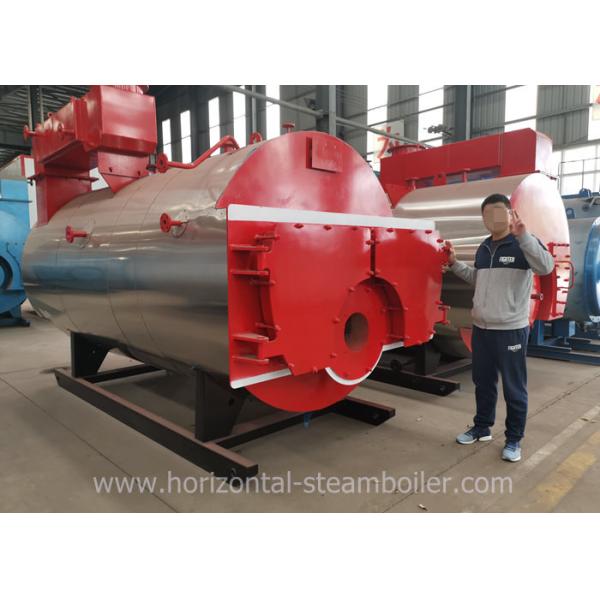 Three Return Natural Gas Fire Tube Boiler Hot Water Boiler Furnace for Hotel School
