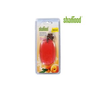 17g Peach Smell Square Shape ODM Hanging Car Diffuser