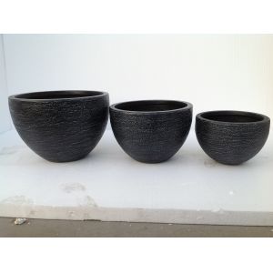 Eco-Friendly Fiber Clay Planter For Flower / Green Plant Lightweight And Easy To