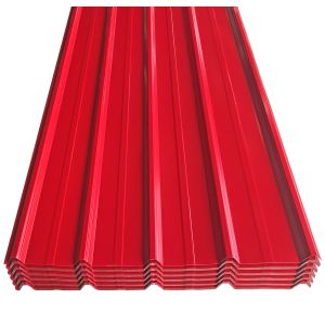 Tolerance 1% PPGI Roof Sheet 275g Colour Coated Steel Roofing