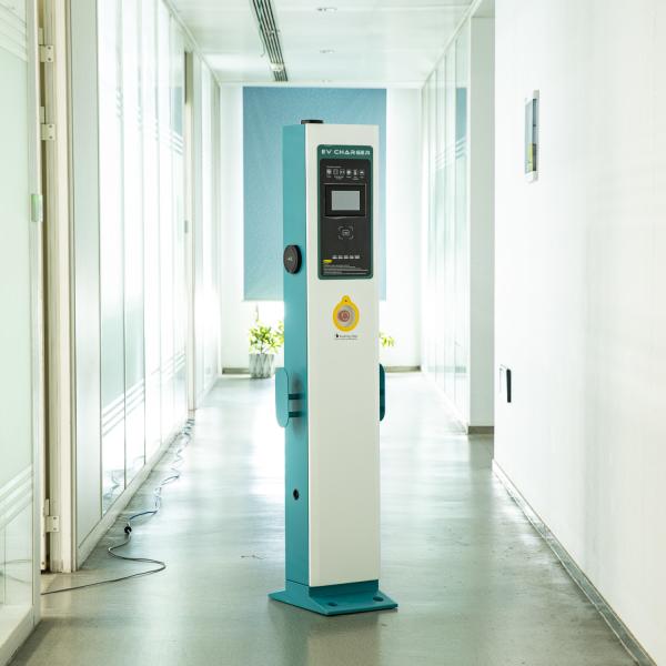 Buy 64A Commercial Electric Vehicle Chargers IP55 Schuko Plug at wholesale prices