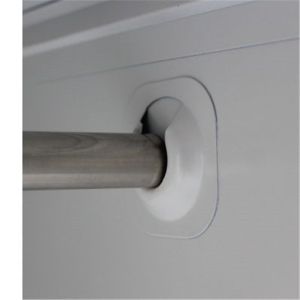 Multifunctional KD Metal Wardrobe Closets With Hanger and Adjustable Shelves