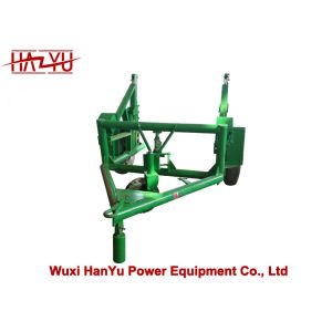 Quality 50kN Stringing Tools Reel Carrier Trailer 100mm Axel Diameter for sale