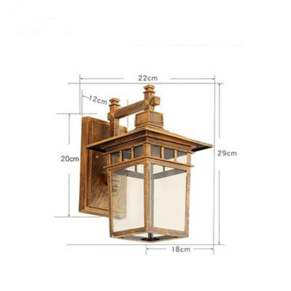 Exterior wall lamp outdoor lamp waterproof garden lamp balcony wall lamp(WH-HR-69)