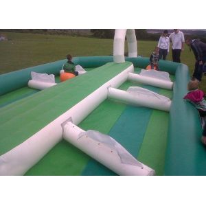 Grand National Children / Adult Inflatable Interactive Games With Enclosed Race