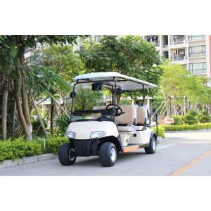 CE Certificate 6 Seats Golf Carts Backward Seats