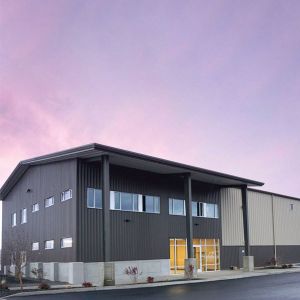 Steel Structure Warehouse with CZ Purlin and ISO 9001 Certification