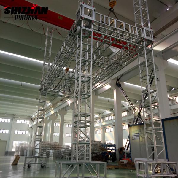 400mm Bolt Screw Aluminum Alloy Lighting Truss System For Display Show