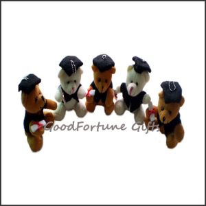 Promotion plush teddy college graduation bears doll toy