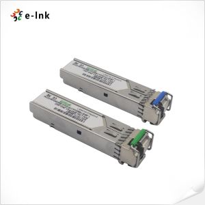 1.25Gbps SFP Bi-Directional Transceiver, 20km Reach 1310nm TX / 1490nm RX