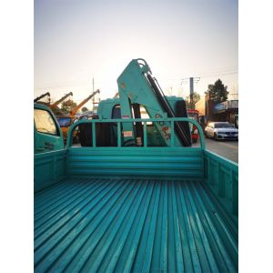 Foton Mini 1000kg Folding Arm Crane Hydraulic Pickup Lorry Truck Mounted Crane